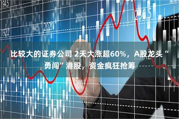 比较大的证券公司 2天大涨超60%，A股龙头“勇闯”港股，资金疯狂抢筹